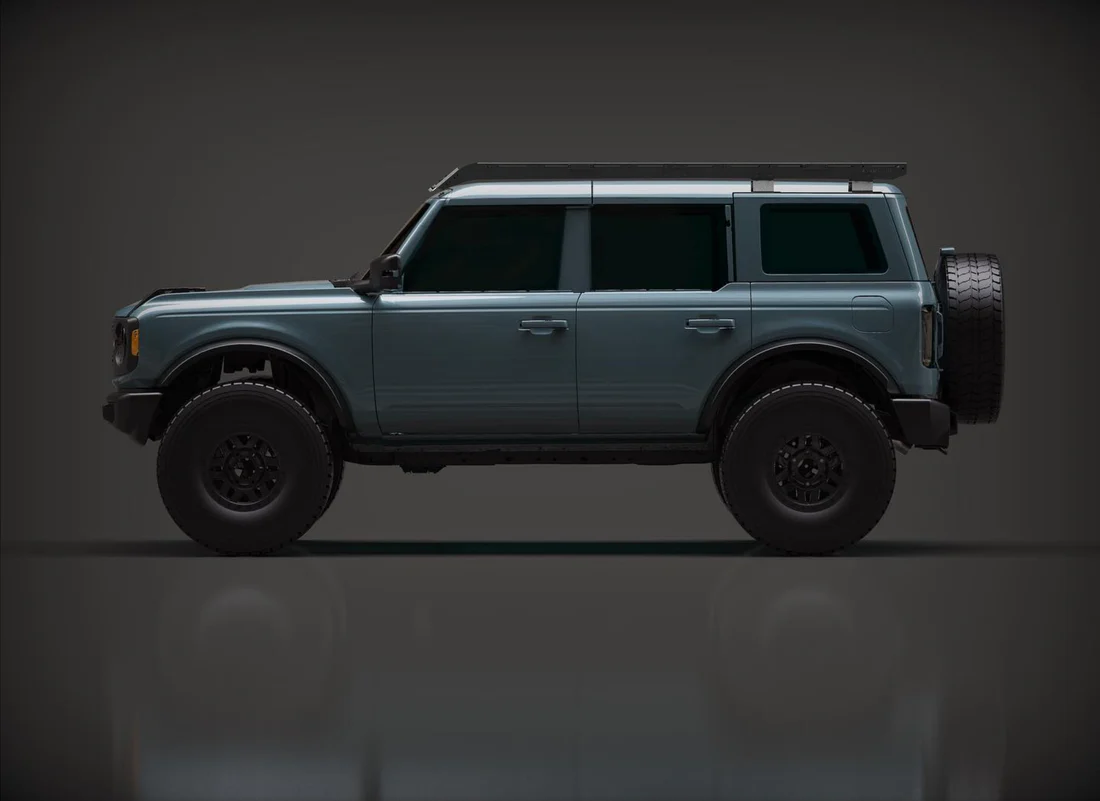 Ford Bronco (2021-2025) Roof Rack Platform 4-Door — Modular Lightweight Aluminum