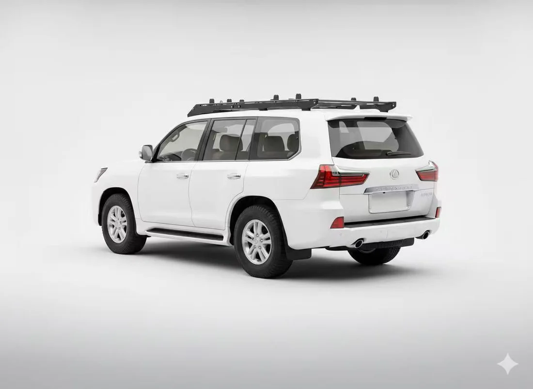 Lexus LX570 (2008-2021) Roof Rack Platform — Full Size Lightweight Aluminum
