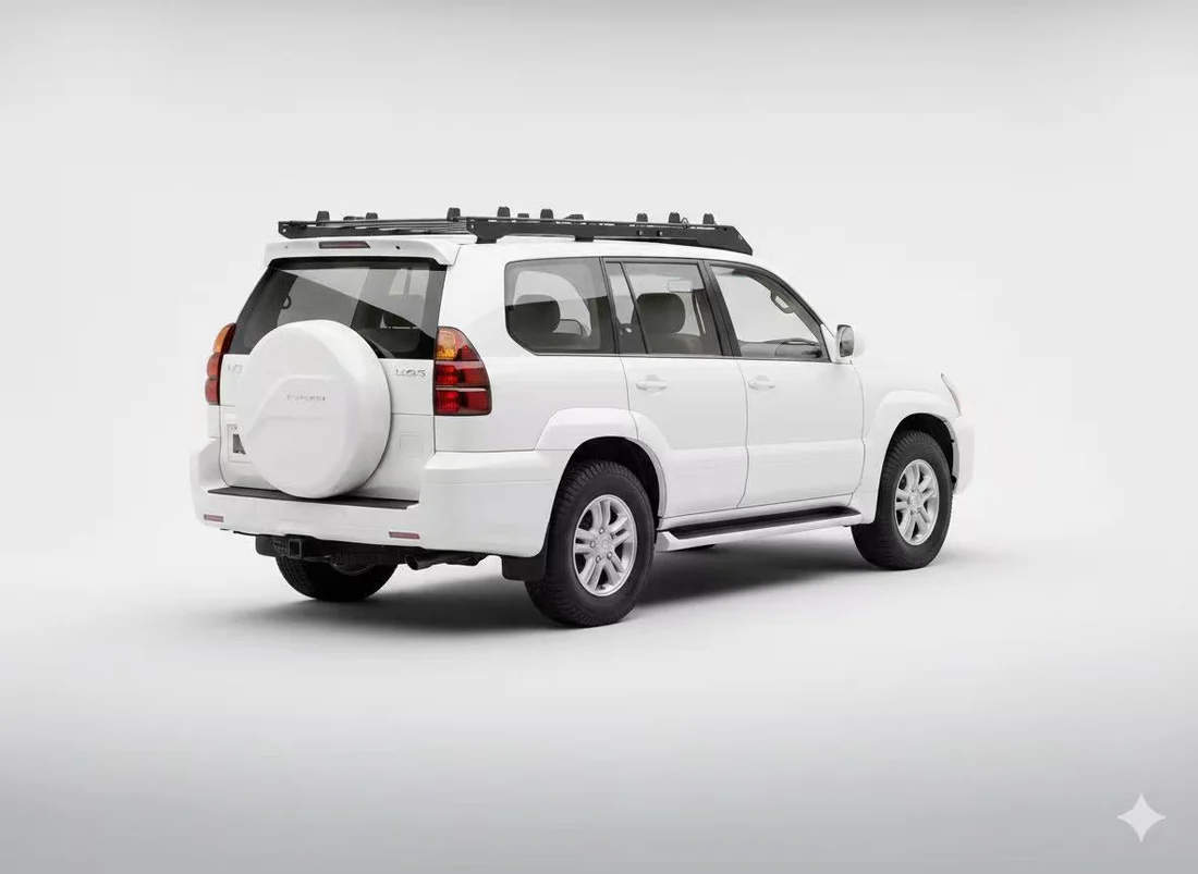 Lexus GX470 (2003-2009) Roof Rack Platform — Full Size Lightweight Aluminum