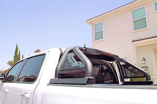 Sport Bar Roll Bar Black Steel Tacoma Ranger Colorado Heavy Duty