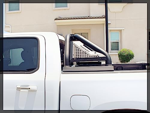 Sport Bar Roll Bar Black Steel Tacoma Ranger Colorado Heavy Duty