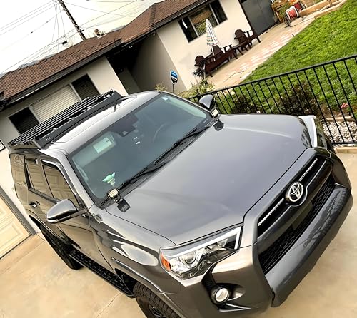 Toyota 4Runner (2010-2024) Roof Rack Platform 5th Gen — Low Profile, Steel Frame + Aluminum Bars