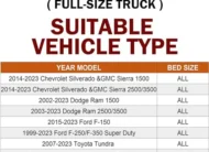 Sport Bar Roll Bar No-Drill F150 Silverado Ram Black Steel E-Coating