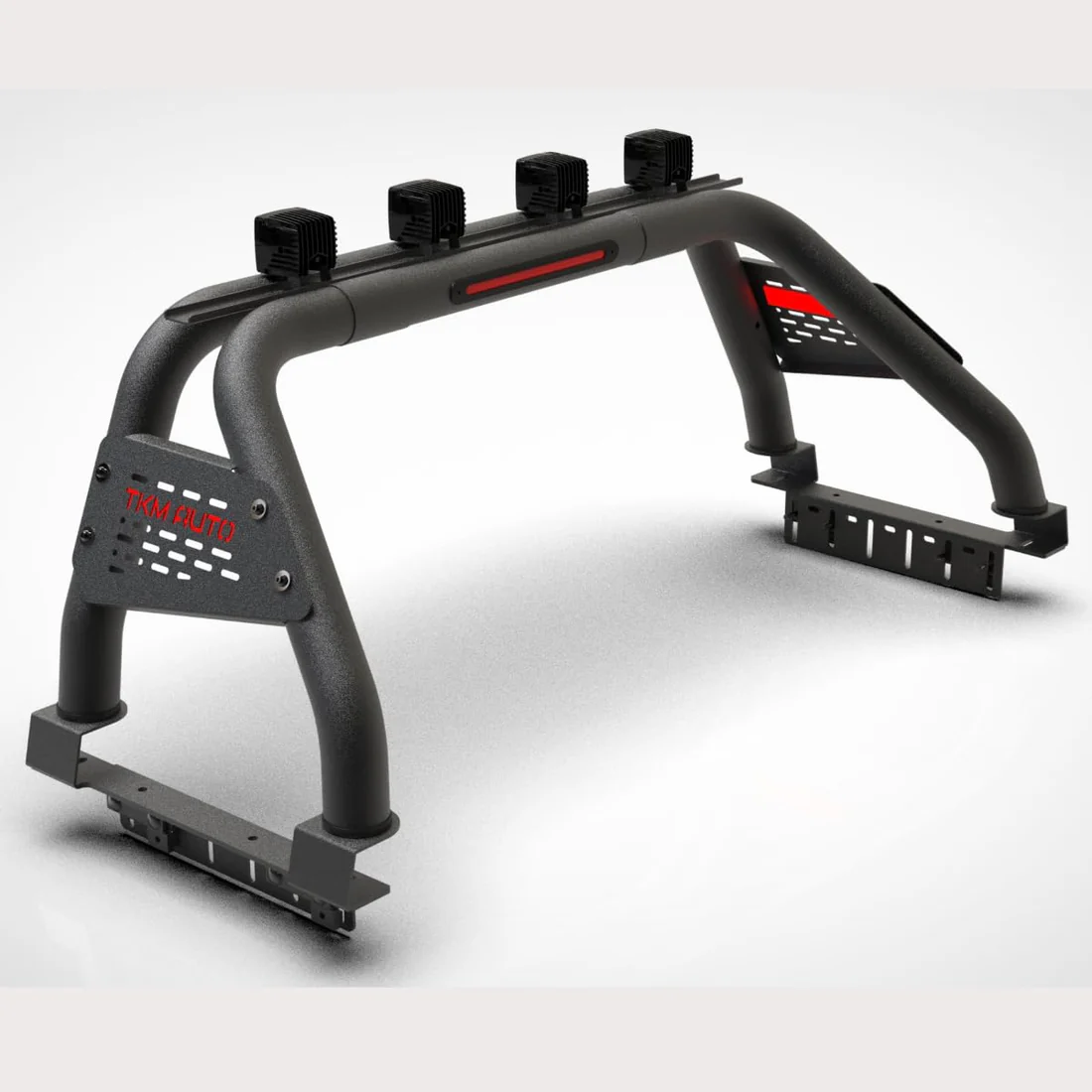 SRB-L016 Sport Bar Roll Bar F150 Silverado Ram Black Steel