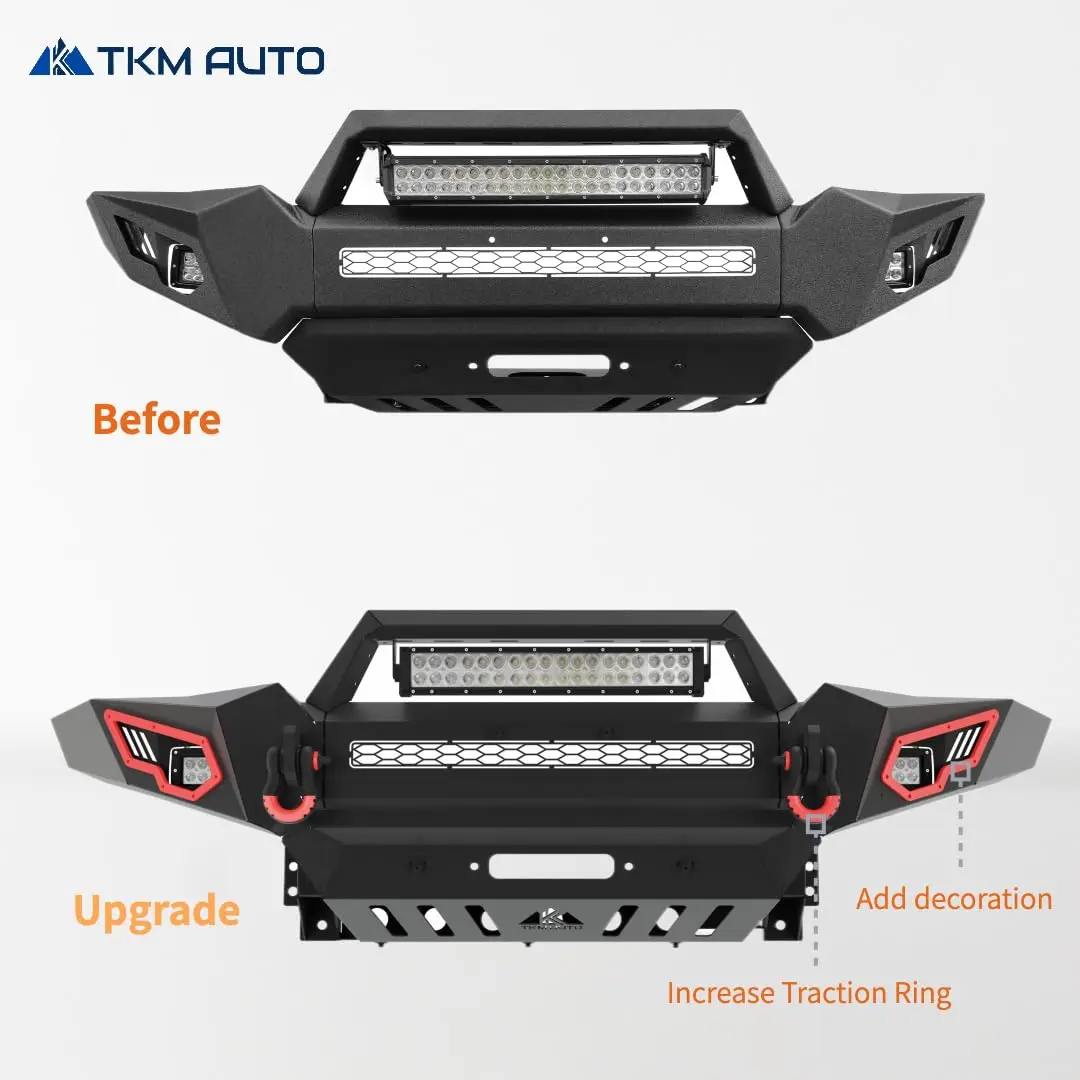 Tacoma Front Bumper 2005-2015 Heavy Duty Steel Off-Road