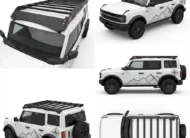 Ford Bronco (2021-2025) Roof Rack Platform 4-Door — Modular Lightweight Aluminum