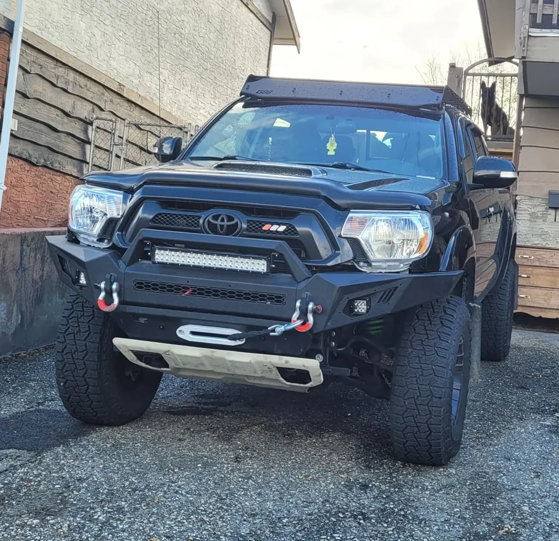 Tacoma Front Bumper 2005-2015 Heavy Duty Steel Off-Road
