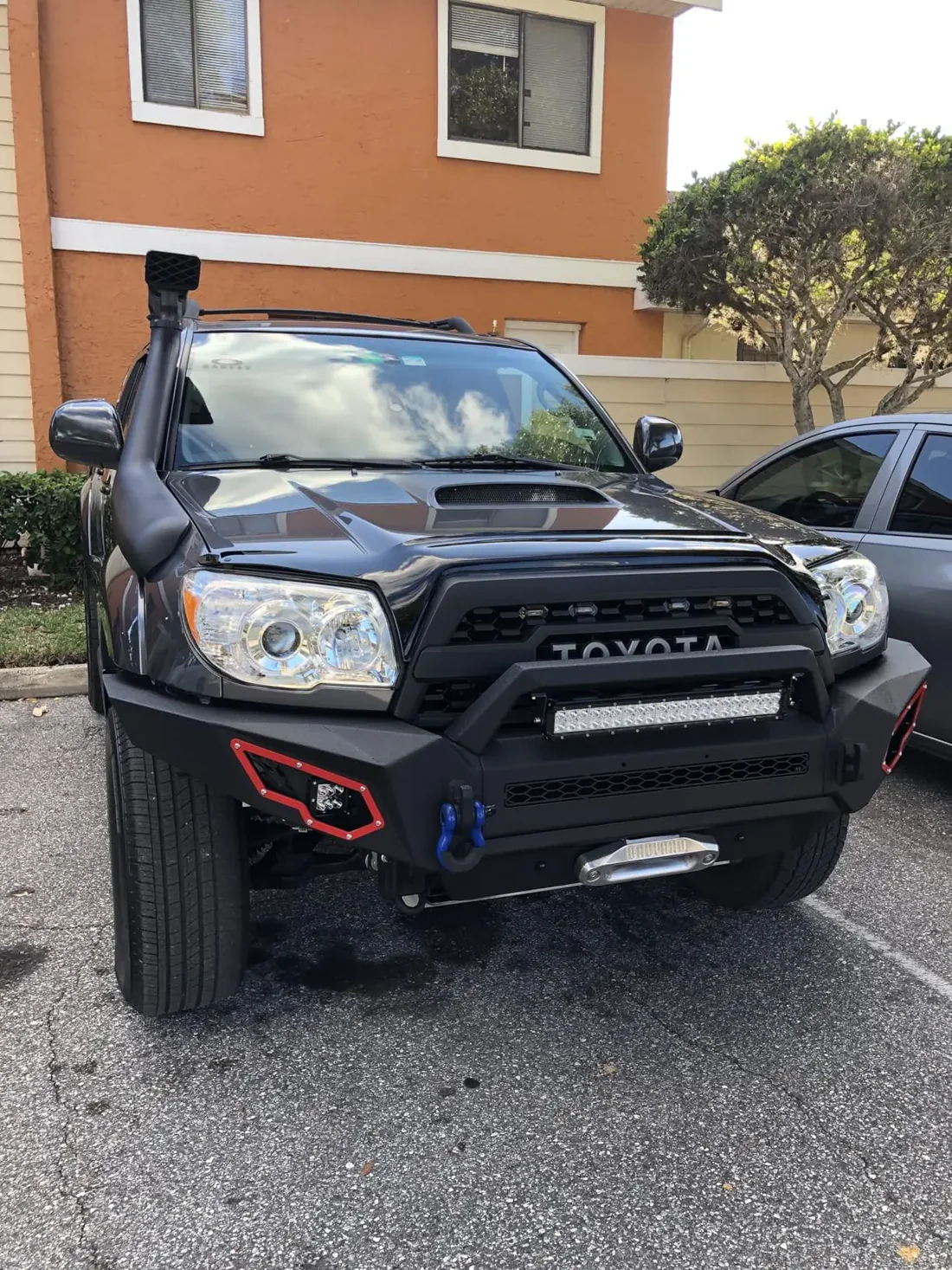 Tacoma Front Bumper 2005-2015 Heavy Duty Steel Off-Road