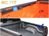TKMAUTO Black Universal Heavy Duty Truck Bed Rack – Adjustable Height, Extendable, Aluminum Cross Bars for Most Pick-Up Trucks Ram Silverado Tundra F150