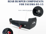 Tacoma Rear Bumper 2005-2015 Heavy Duty Steel Off-Road