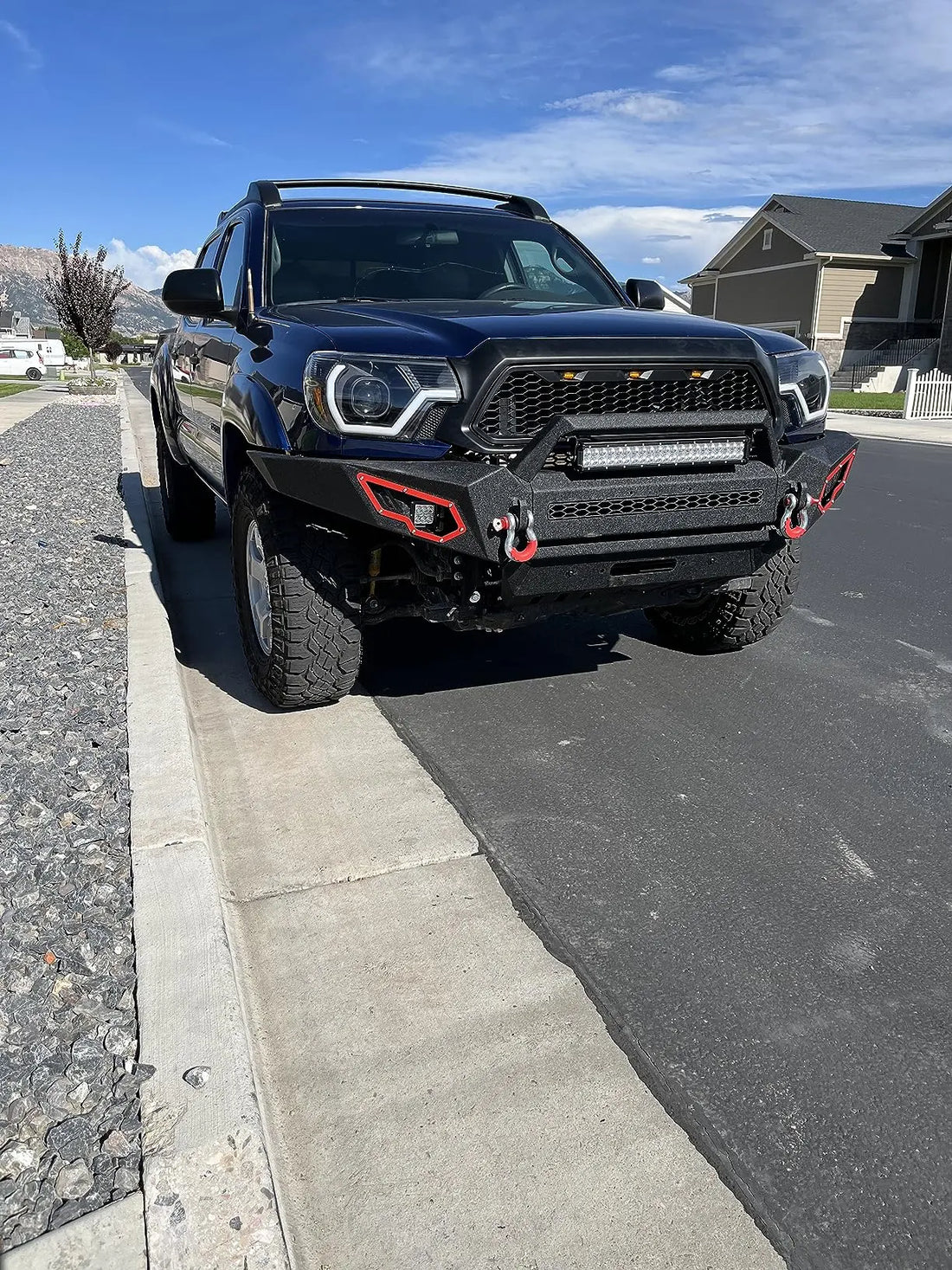 Tacoma Front Bumper 2005-2015 Heavy Duty Steel Off-Road
