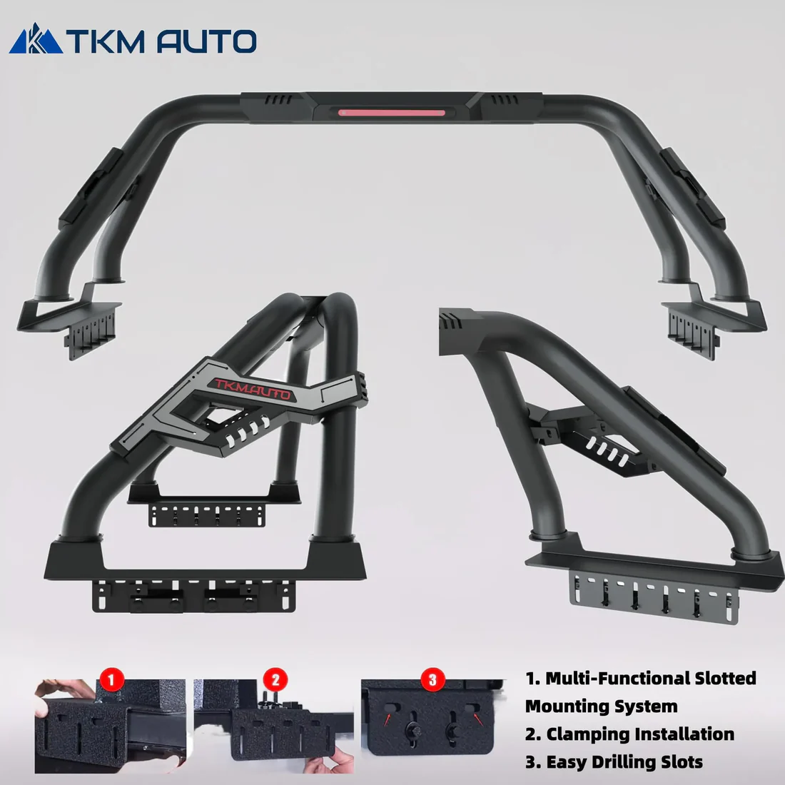 SRB005 Sport Bar Roll Bar Full-Size Trucks F150 Silverado Ram Tundra