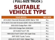 SRB005 Sport Bar Roll Bar Full-Size Trucks F150 Silverado Ram Tundra