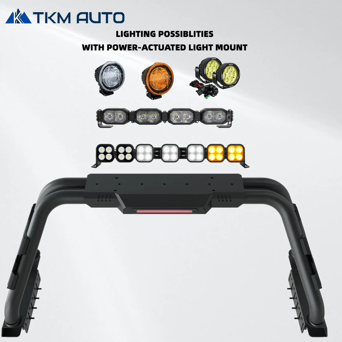 SRB005 Sport Bar Roll Bar Full-Size Trucks F150 Silverado Ram Tundra