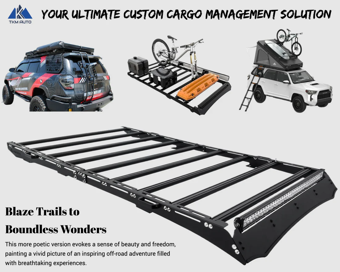 Lexus GX460 (2010-2023) Roof Rack Platform — Modular Lightweight Aluminum