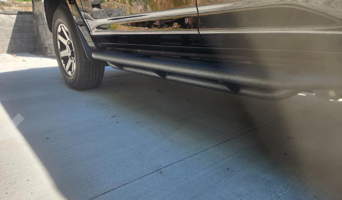 Running Boards Compatible with Toyota 4Runner 2010-2024 Trail Edition, 2014-2024 SR5/TRD Pro, Bolt-on Side Steps Steel Nerf Bar