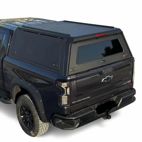 GMC Sierra & Chevrolet Silverado 1500 2019-2026 5.8ft | TKMAUTO Aluminum Truck Bed Cap