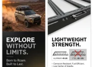 Toyota Land Cruiser 200 (2008-2021) Roof Rack Platform — Full Size Lightweight Aluminum