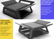 GMC Sierra & Chevrolet Silverado 1500 2019-2026 5.8ft | TKMAUTO Aluminum Truck Bed Cap