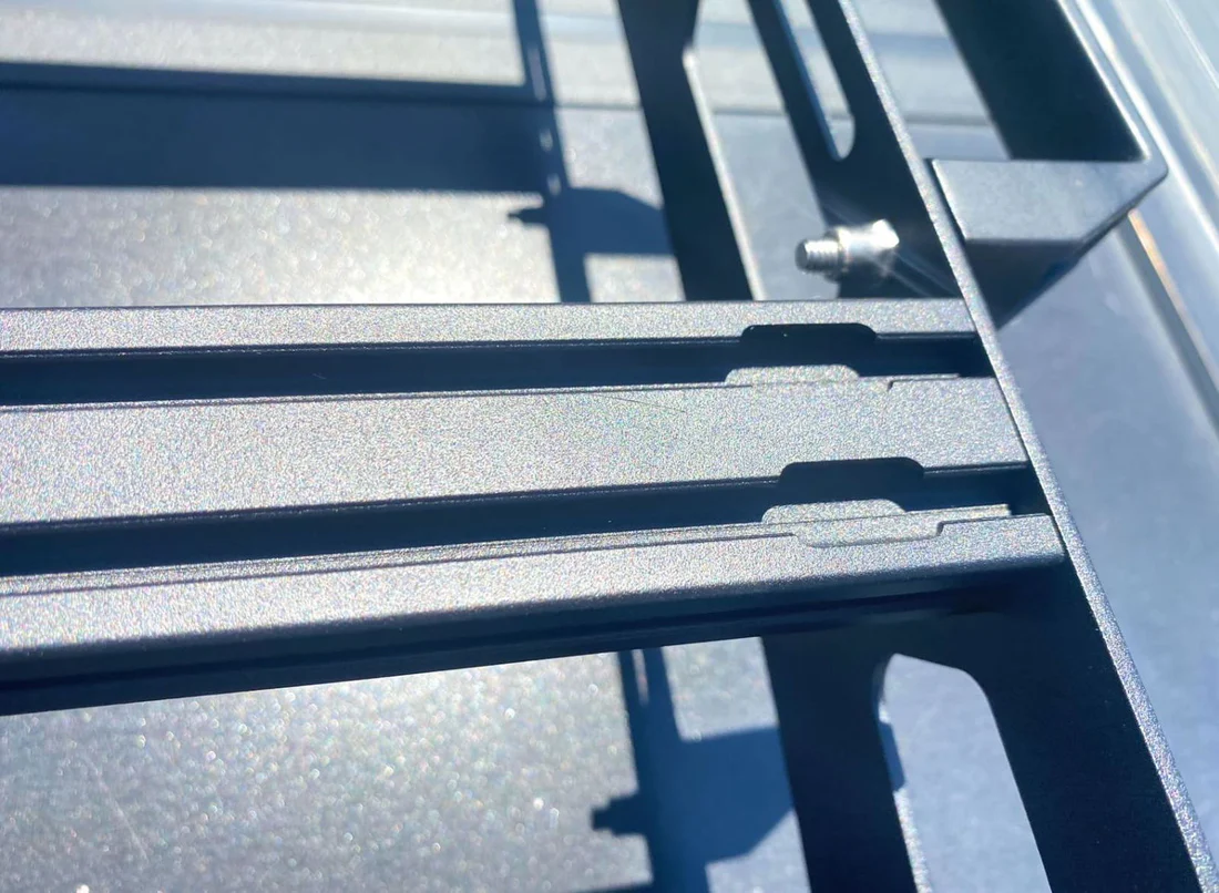Toyota Tacoma (2005-2023) Roof Rack Platform Double Cab — Steel Frame + Aluminum Crossbars