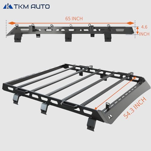 Jeep Gladiator (2020-2026) Roof Rack Platform — Full Size, Steel Frame + Aluminum Crossbars
