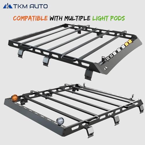 Jeep Gladiator (2020-2026) Roof Rack Platform — Full Size, Steel Frame + Aluminum Crossbars