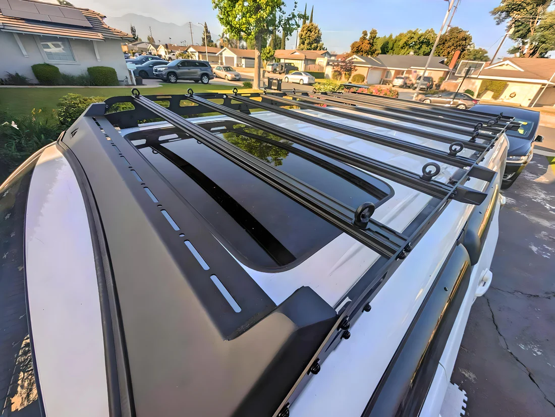 Toyota 4Runner (2010-2024) Roof Rack Platform 5th Gen — Steel Frame + Aluminum Crossbars