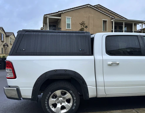 RAM 1500 2009-2018 5.5ft | TKMAUTO Aluminum Truck Bed Cap Gullwing