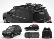Toyota Land Cruiser 200 (2008-2021) Roof Rack Platform — Full Size Lightweight Aluminum
