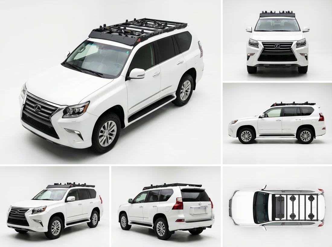 Lexus GX460 (2010-2023) Roof Rack Platform — Modular Lightweight Aluminum