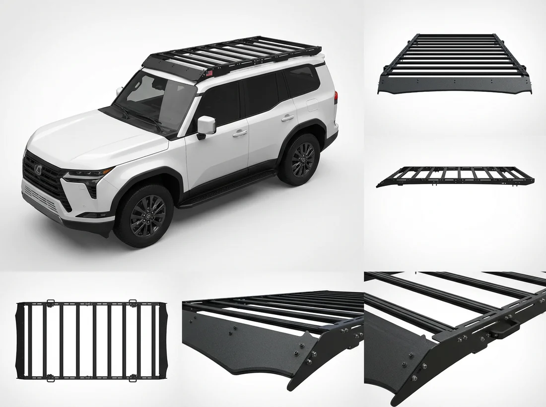 Lexus GX550 (2024-2025) Roof Rack Platform — Modular Lightweight Aluminum