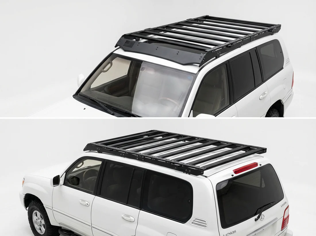 Lexus LX470 (1998-2007) Roof Rack Platform — Full Size Lightweight Aluminum