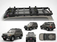 Toyota RAV4 (2019-2025) Roof Rack Platform — Modular Aluminum | Drill-Mount Install
