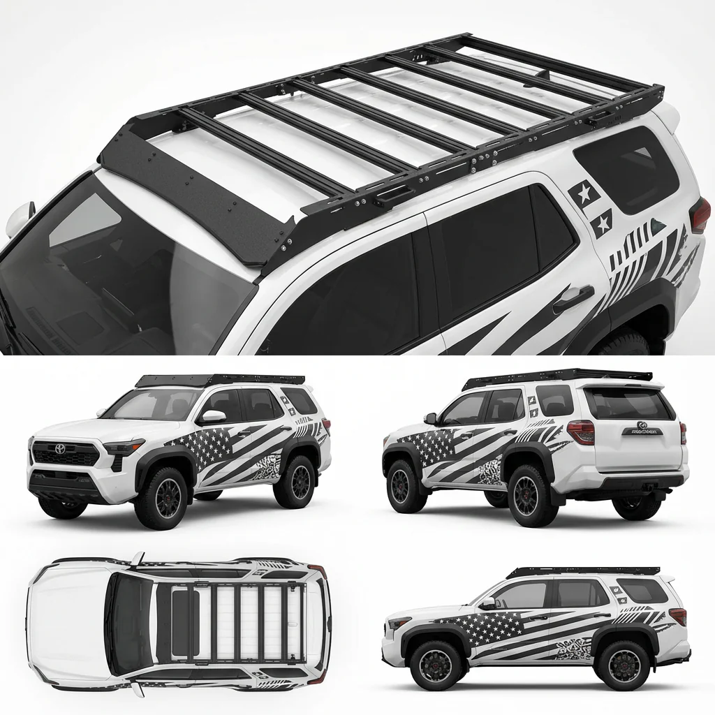 Toyota 4Runner (2025+) Roof Rack Platform 6th Gen — Full Size Lightweight Aluminum