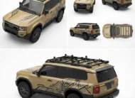 Toyota Land Cruiser 250 (2024-2026) Roof Rack Platform — Full Size Lightweight Aluminum
