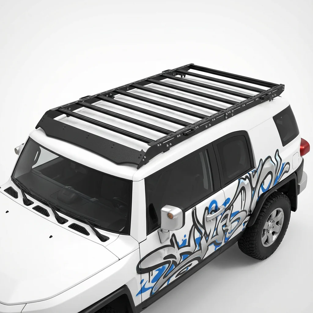 Toyota FJ Cruiser (2007-2016) Roof Rack Platform — Full Size Lightweight Aluminum