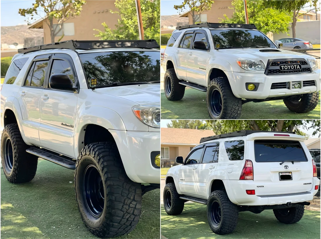 Toyota 4Runner (2003-2009) Roof Rack Platform 4th Gen — Lightweight Full Aluminum