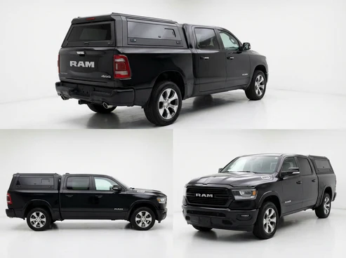 RAM 1500 2009-2018 5.5ft | TKMAUTO Aluminum Truck Bed Cap Side Windows