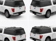 Ford F-150 Aluminum Truck Bed Cap with Windows (2015-2025, 5.5ft) | TKMAUTO