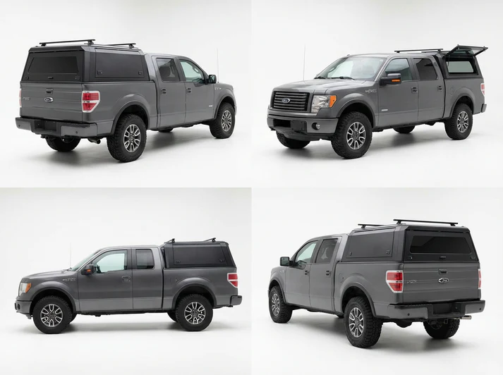 Ford F150 2004-2014 5.5ft | TKMAUTO Aluminum Truck Bed Cap