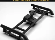 SRB-R002 Spare Tire Carrier Full-Size Mid-Size Trucks Black Steel