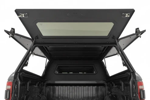 Ford F-150 Aluminum Truck Bed Cap with Windows (2004-2014, 5.5ft) | TKMAUTO